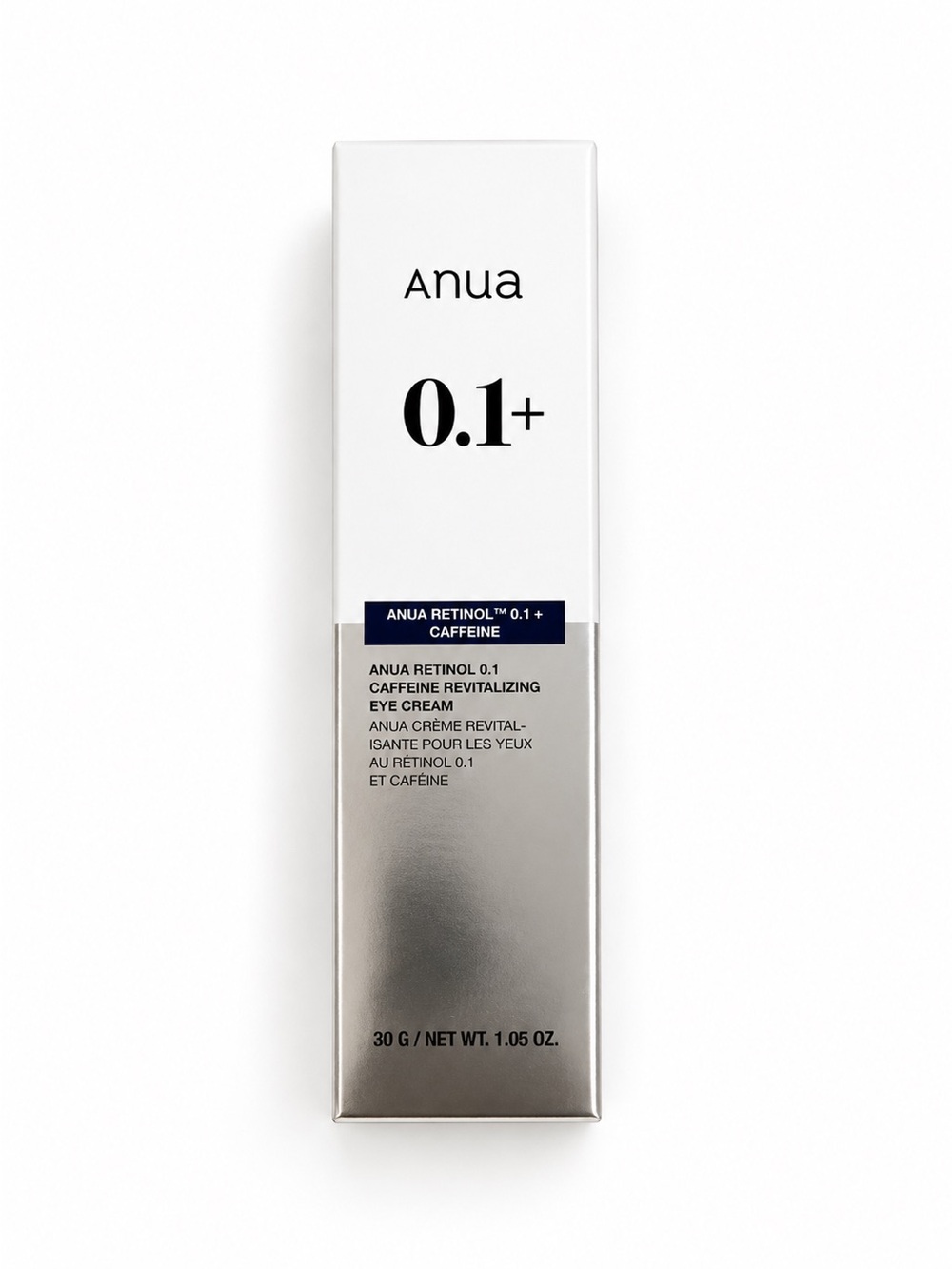 Anua Retinol 0.1 Eye Cream with Caffeine & Niacinamide Revitalizing 1.05 oz